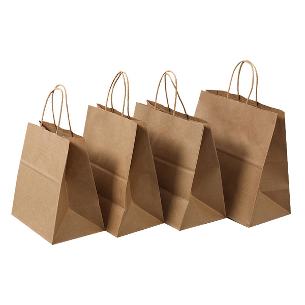 Kağıt Torbalar Kağıt Öğle Yemeği Çantaları Toplu kağıt torba Toptan Satış