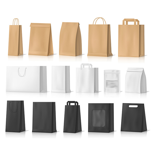 Paper Lunch Bags Takeout Food Bags Bulk paper bag Wholesale